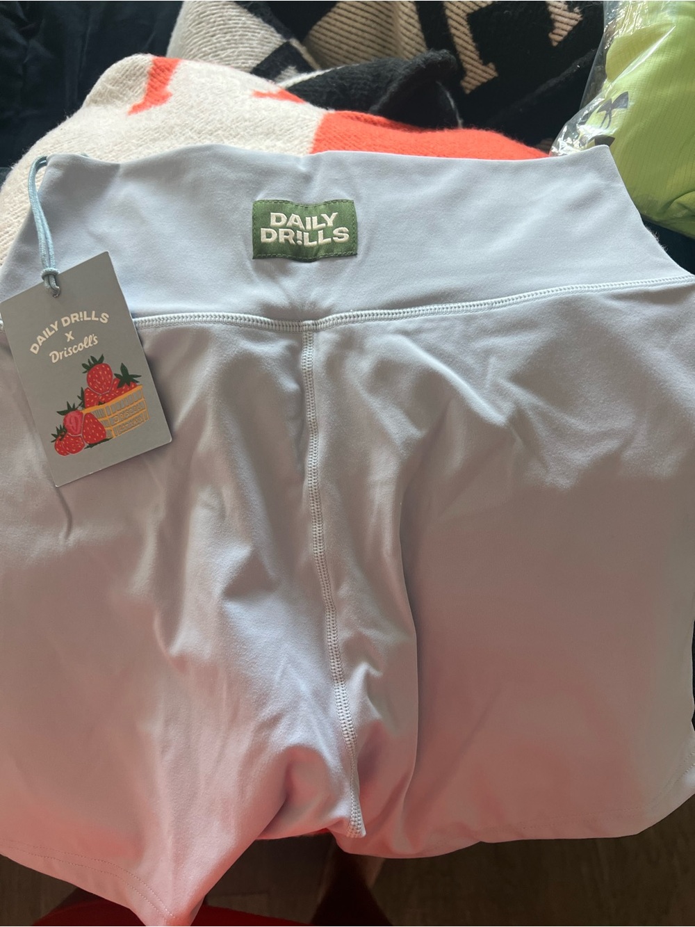 Daily Drills Light Blue Active Shorts Daily Drills x DRISCOLL’s L